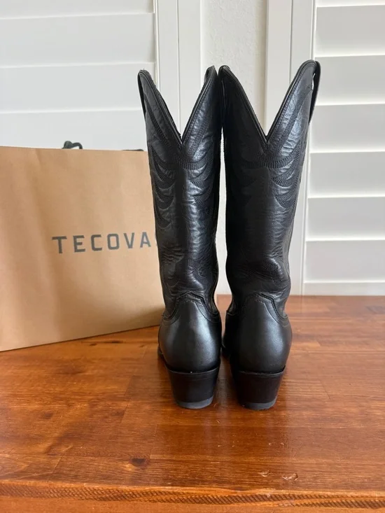 Tecovas Annie Black Women's Cowgirl Boots - Picture 5 of 9